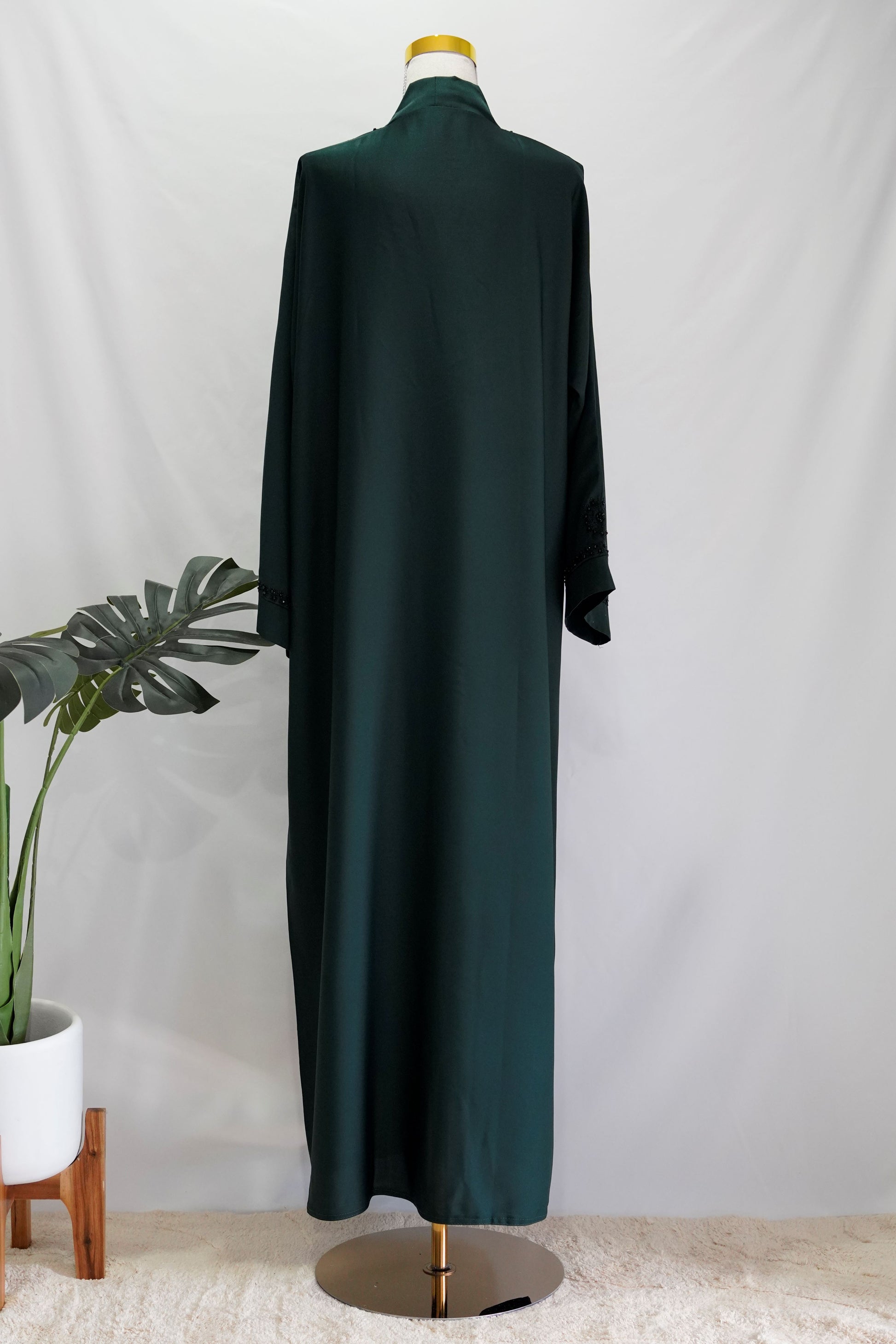 Maalika Abaya, back view, full length